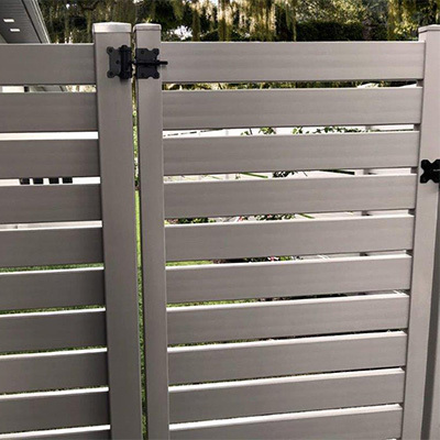 Homeowner purchased gates from top vinyl gate distributor near Merced, CA.